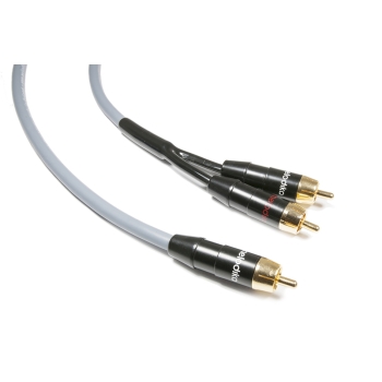 KABEL DO SUBWOOFERA Melodika Purple MDSWY05G TYP Y 2x RCA 0,5m
